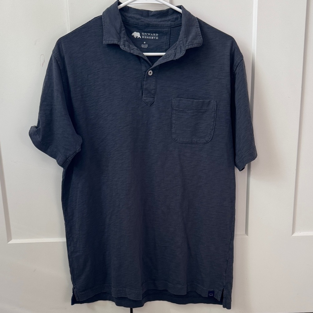 💜 2/$15 💜 Onward Reserve Charcoal Polo Shirt
